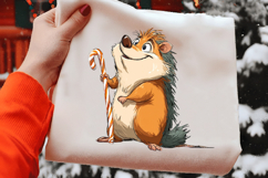 Whimsical Christmas Animal Clipart Product Image 2