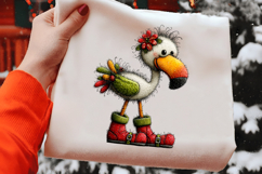 Whimsical Christmas Animal Clipart Product Image 2