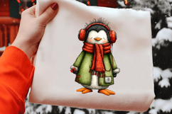 Whimsical Christmas Animal Clipart Product Image 2