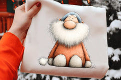 Whimsical Christmas Animal Clipart Product Image 2