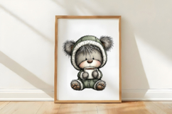 Whimsical Christmas Animal Clipart Product Image 3