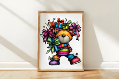 Whimsical Christmas Animal Clipart Product Image 3