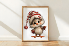 Whimsical Christmas Animal Clipart Product Image 3