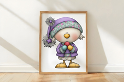 Whimsical Christmas Animal Clipart Product Image 3