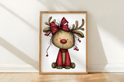 Whimsical Christmas Animal Clipart Product Image 3