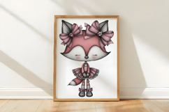 Whimsical Christmas Animal Clipart Product Image 3