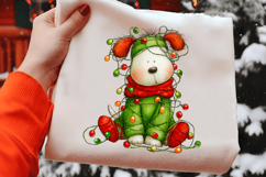 Whimsical Christmas Animals Clipart Product Image 2