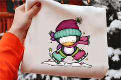 Whimsical Christmas Animals Clipart Product Image 2