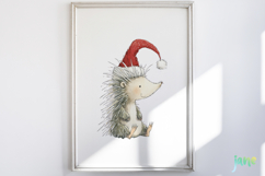 Whimsical Christmas Animals Clipart Product Image 2