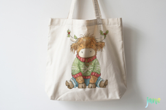 Whimsical Christmas Animals Clipart Product Image 3