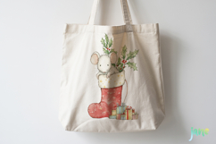 Whimsical Christmas Animals Clipart Product Image 3