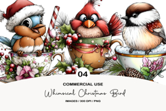 Whimsical Christmas Bird Product Image 1