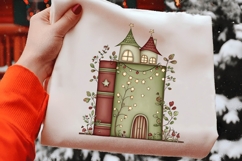 Whimsical Christmas Books Clipart Product Image 2