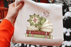 Whimsical Christmas Books Clipart Product Image 2