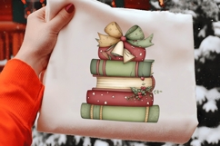 Whimsical Christmas Books Clipart Product Image 2