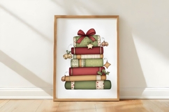 Whimsical Christmas Books Clipart Product Image 3