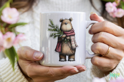 Whimsical Christmas Cabin Clipart Bundle Product Image 5