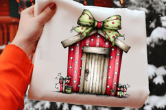 Whimsical Christmas Cabin Clipart Product Image 2