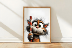 Whimsical Christmas Cat Clipart Product Image 3