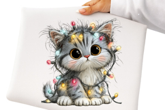 Whimsical Christmas Cats Clipart Product Image 2