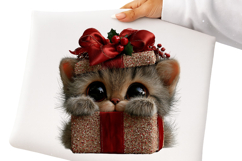 Whimsical Christmas Cats Clipart Product Image 2