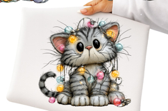 Whimsical Christmas Cats Clipart Product Image 2