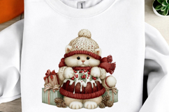 Whimsical Christmas Cats Clipart Product Image 3
