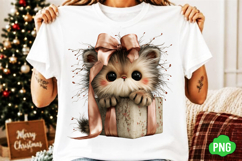 Whimsical Christmas Cats Clipart Product Image 2