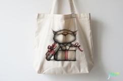 Whimsical Christmas Cats Clipart Product Image 3