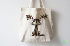 Whimsical Christmas Cats Clipart Product Image 3