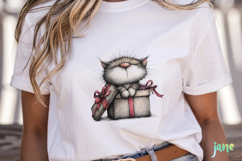 Whimsical Christmas Cats Clipart Product Image 5