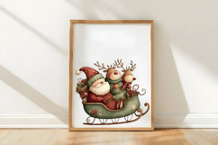 Whimsical Christmas Clipart PNG Product Image 3