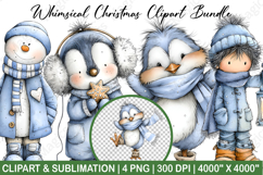 Whimsical Christmas Clipart Product Image 1
