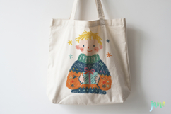 Whimsical Christmas Crayon Clipart Product Image 3