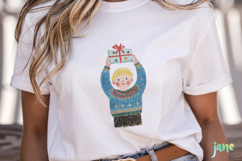 Whimsical Christmas Crayon Clipart Product Image 5