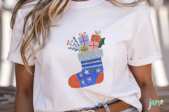 Whimsical Christmas Crayon Clipart Product Image 5