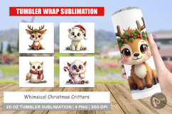 Whimsical Christmas Tumbler Product Image 1