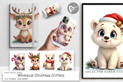 Whimsical Christmas Digital Paper Product Image 1