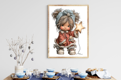 Whimsical Christmas Cute Toddler Girl Product Image 3