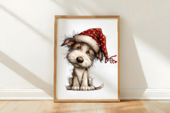Whimsical Christmas Dog Clipart Product Image 3