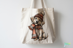 Whimsical Christmas Dogs Clipart Bundle Product Image 7