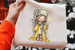 Whimsical Christmas Elf Clipart PNG Product Image 2
