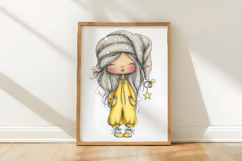 Whimsical Christmas Elf Clipart Product Image 3