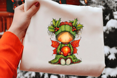 Whimsical Christmas Fairy Clipart Product Image 2