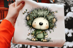 Whimsical Christmas Fluffy Animals Clipart Product Image 2