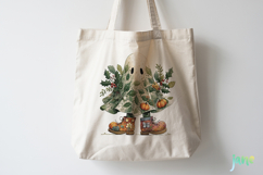 Whimsical Christmas Ghost Clipart Product Image 4