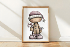 Whimsical Christmas Gingerbread Clipart Product Image 3