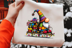 Whimsical Christmas Gnome Clipart Product Image 2