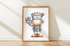 Whimsical Christmas Nutcracker Clipart Product Image 3