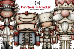 Whimsical Christmas Nutcracker Clipart Product Image 1